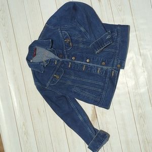 Vintage 90s Ms Lee Jean jacket sz 7/8